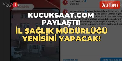 Kucuksaat.com Paylaştı! İl Sağlık Müdürlüğü Yenisini Yapacak!