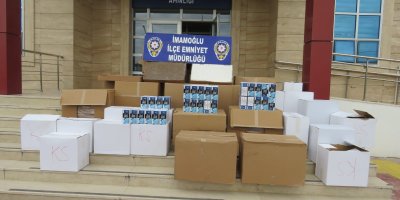 İmamoğlu’nda 150 bin kaçak makaron ve 280 bin sigara ele geçirildi