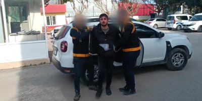 33 yıl hapis cezası olan hırsız kaçarken yakalandı