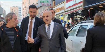 Adana Valisi Köşger'den Melekgirmez esnafına sürpriz ziyaret