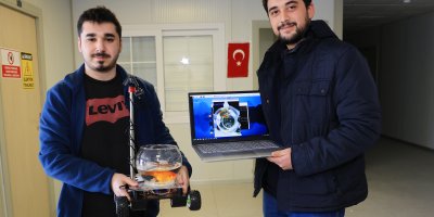 Bu balık araba sürüyor