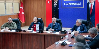 İl Afet ve Acil Durum Koordinasyon Kurulu Toplantısı yapıldı