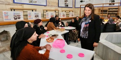 Alidede Mahallesi'nde yaşayan 25 kadına yönelik etkinlik düzenlendi.