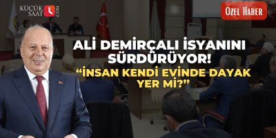 Ali Demirçalı isyanını sürdürüyor! “İnsan kendi evinde dayak yer mi ?