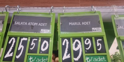 Tarlada 5 TL, manavda 5 katı