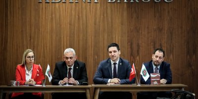 Adana Barosu ''Hukuk devletine sahip çıkma şiarındayız''