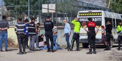 Kötü şaka ölümle bitti: Okul servisi, öğrenciye çarptı
