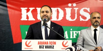 Yeniden Refah Partisi Genel Başkanı Erbakan, Ceyhan'da İftar programına katıldı