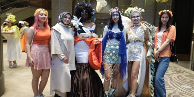 Saimbeyli'nin endemik mavi kelebeği ile portakal çiçeği kostümde buluştu