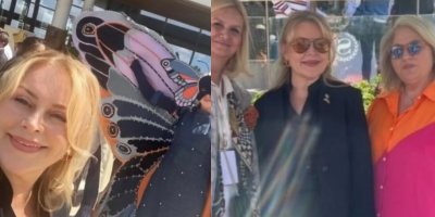 Demet Sabancı'nın Portakal Çiçeği Festivali keyfi