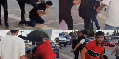 17 yaşındaki genci gasbedemeyince böyle dövdüler: 4 şüpheli yakalandı