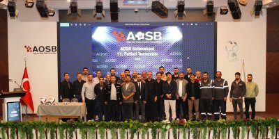 AOSB 11. Geleneksel Futbol Turnuvası başlıyor