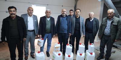 Saimbeyli'de üreticiye destek