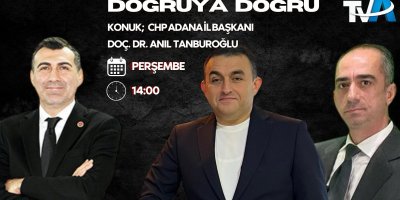 Anıl Tanburoğlu, Doğruya Doğru programının konuğu oluyor