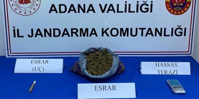 Pozantı'da uyuşturucu taciri 2 şüpheli yakalandı