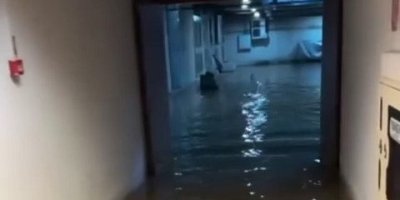 Çukurova Belediyesi’ni su bastı. Başkan Emrah Kozay; “ Maddi hasar çok büyük, bunun da üstesinden geleceğiz.”