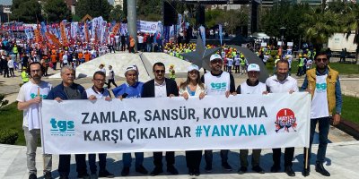 1 Mayıs’ta gazeteciler de yoksulluğa karşı meydanda!