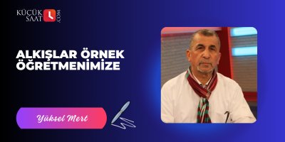 Alkışlar örnek öğretmenimize