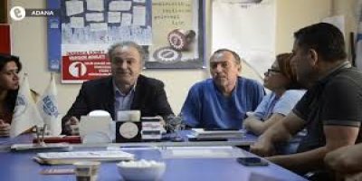 EMEP Milletvekili Bayhan, Balcalı Hastanesi emekçileriyle bir araya geldi