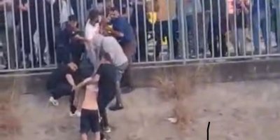 Sulama kanalına düşen adamı vatandaşlar kurtardı