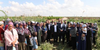 Yüreğir’de üreten kadınlara destek