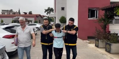 Duvara tırmanıp kablo çalan şüpheli tutuklandı