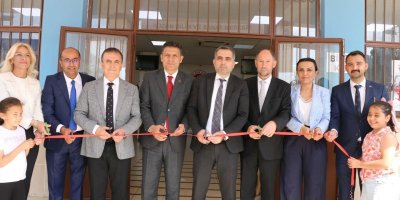 Öğrencilerin projeleri fuarda sergilendi