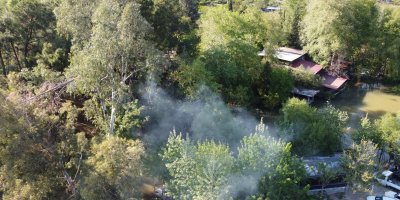 Yağmurlarla birlikte su seviyesi arttı doğa coştu