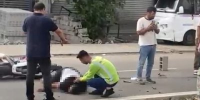 Adana'da trafik kazasında inanılmaz kurtuluş