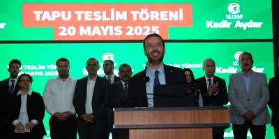 Başkan Aydar 40 yıllık sorunu çözdü