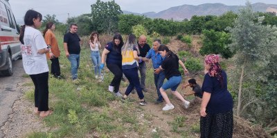 Ağaç ve emniyet kemeri hayat kurtardı: Takla atan otomobilde burnu bile kanamadı