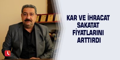 Kar ve ihracat sakatat fiyatlarını arttırdı