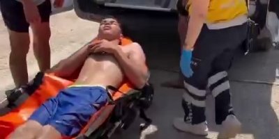 Denizde boğulmaktan son anda kurtarıldı