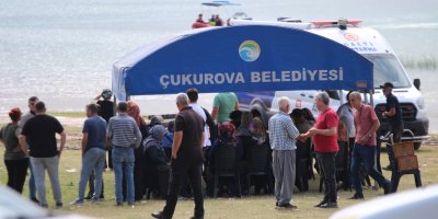 Gölde kaybolan genci arama çalışmaları sürüyor