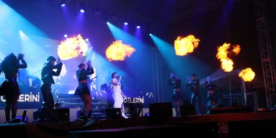 Kozan'ın kurtuluşunun 105'nci yılında gençler Sefo konseriyle coştu