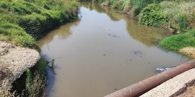Dere yatağına kanalizasyon akıyor