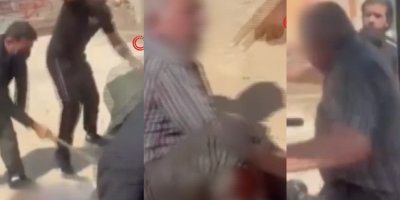 Dayak görüntülerinde yer alan üç kişi tutuklandı