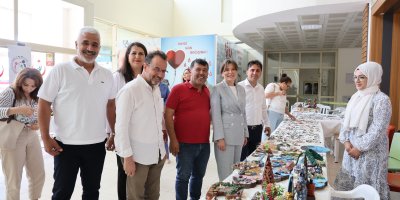 Adana'da el emeği göz nuru üretimle terapi