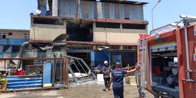 Adana'da iş yerinde tüp patladı: 3 kişi yaralandı