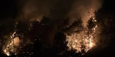 Adana Kozan’da orman yangını büyümeden söndürüldü