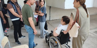 Sınav alanına erken gelmesine rağmen sınava giremedi