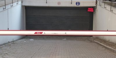 Kapalı otopark mahkemelik oldu