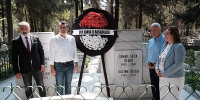 Cumhuriyet tarihinin ilk Milli Eğitim Bakanı İsmail Safa Özler, 85. Ölüm yılında mezarı başında anıldı.