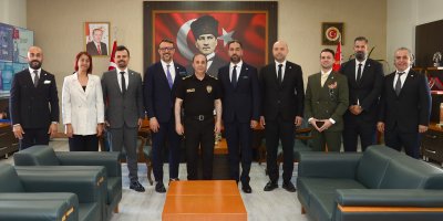 Çukurova GİAD yönetimi, Emniyet Müdürü Arıkan’ı ziyaret etti