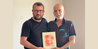 Adanalı Şair Talip Kılıçarslan ve Başkent Adana Platformu Başkanı Fatih Bayhan bir araya geldi