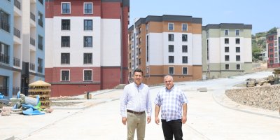 Kozan’da TOKİ tarafından inşa edilen deprem ve sosyal konutlarında sona gelindi