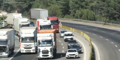 Dronlu trafik uygulamasında 730 bin 944 lira cezai işlem uygulandı