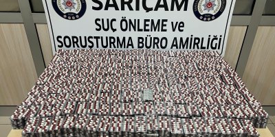 Apartman dairesine yapılan baskında 27 bin 412 uyuşturucu ele geçirildi