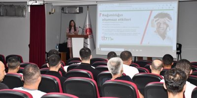 Cezaevi personeline ve mahkumlara, “Madde Kullanım Riski ve Bağımlılıktan Korunma” eğitimi verildi