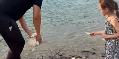 Baba kızdan örnek davranış